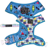 Big and Little Dogs Reversible Surf's Up - Premium hondentuig > honden harnas from Big and Little Dogs - Just €27.99! Shop now at Frenkiezdogshop