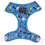 Big and Little Dogs Reversible Surf's Up - Premium hondentuig > honden harnas from Big and Little Dogs - Just €27.99! Shop now at Frenkiezdogshop