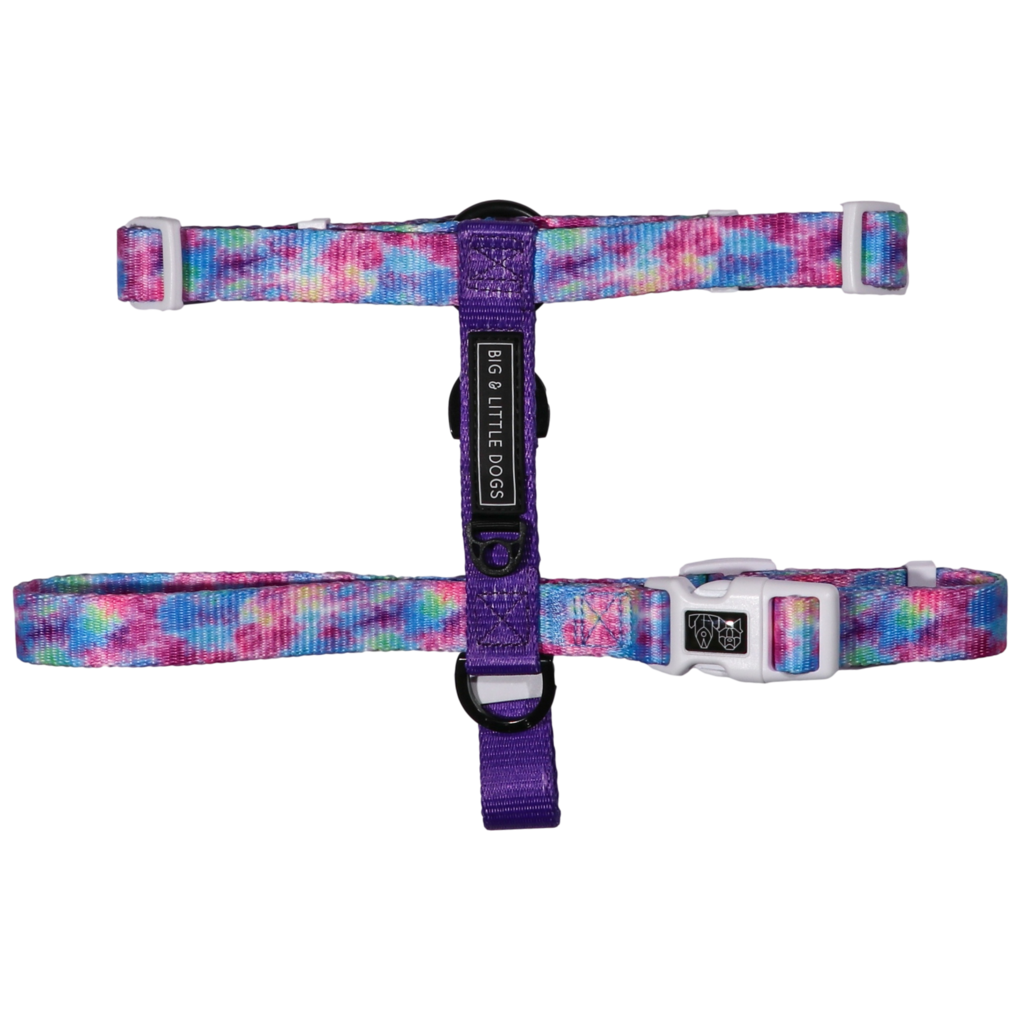 Big and Little Dogs Strap Harness Tie Dye For - Premium hondentuig > honden harnas from Big and Little Dogs - Just €19.99! Shop now at Frenkiezdogshop