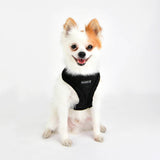 Puppia Terry Harness model A black - Premium hondentuig > honden harnas from Puppia - Just €26.99! Shop now at Frenkiezdogshop