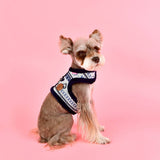 Pinkaholic Joy Harness Pinka navy - Premium hondentuig > honden harnas from Pinkaholic - Just €30.99! Shop now at Frenkiezdogshop