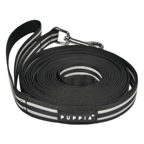 Puppia Light Safety (5M) Lijn Black hondenriem > hondenlijn Medium