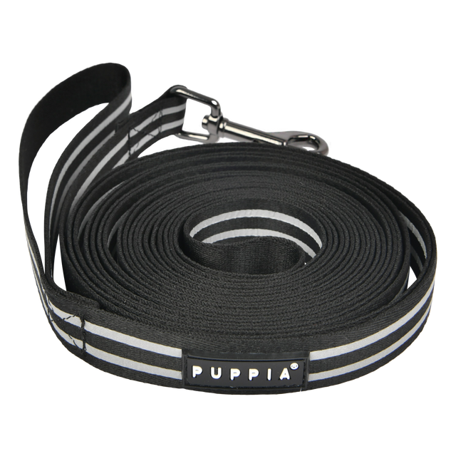 Puppia Light Safety (5M) Lijn Black - Premium hondenriem > hondenlijn from Puppia - Just €34.99! Shop now at Frenkiezdogshop