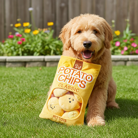 Frenkiez Patato Chips Hondenspeeltje > Hondenspeelgoed Standaard/One Size