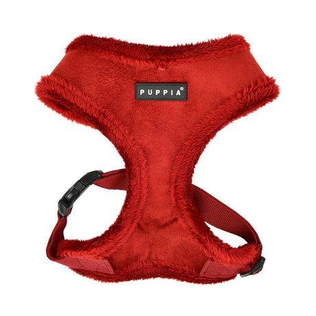 Puppia Terry Harness model A wine - Premium hondentuig > honden harnas from Puppia - Just €26.99! Shop now at Frenkiezdogshop