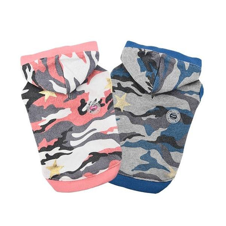 Puppia Ensign Trui pink camo Hondenkleding > Hondentrui Medium