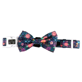 Big and Little Dogs Collar & Bow - tie Stop & Smell The Flowers halsband > hondenhalsband X - Small