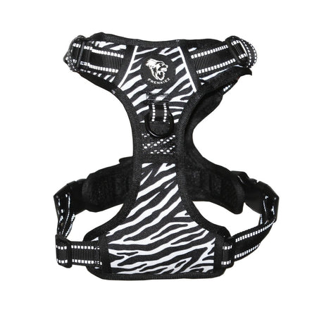 Frenkiez reflective Y tuig no pull dogharness Zebra hondentuig > honden harnas > Y tuigen X - Small