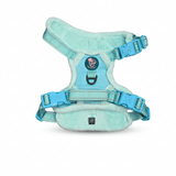 Frenkiez Teddy reflective Y tuig no pull dogharness Mint hondentuig > honden harnas > Y tuigen Small
