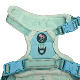 Frenkiez Teddy reflective Y tuig no pull dogharness Mint hondentuig > honden harnas > Y tuigen Small