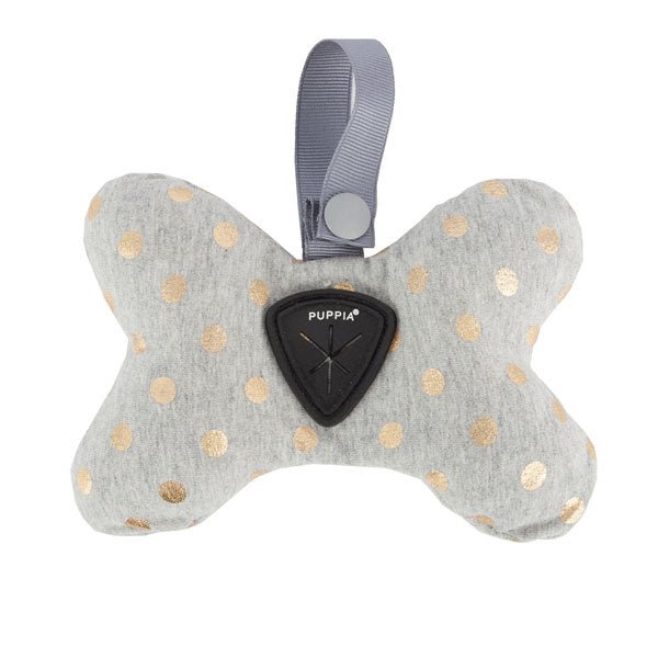 Puppia Modern Dotty Waste Bag Dispenser Grey Poepzakjeshouder > Poepzakhouder Standaard/One Size