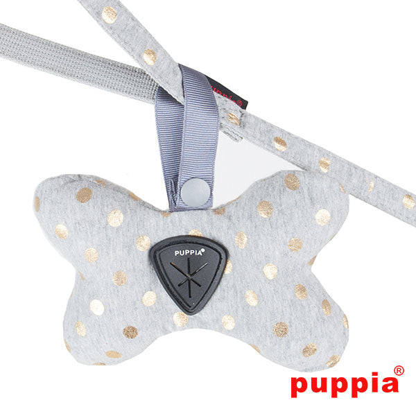 Puppia Modern Dotty Waste Bag Dispenser Grey - Premium Poepzakjeshouder > Poepzakhouder from Puppia - Just €17.99! Shop now at Frenkiezdogshop