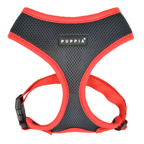 Puppia Soft Harness II model A Grey hondentuig > honden harnas > model A Small