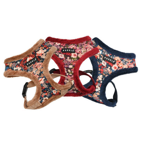 Puppia Gianni Harness Model A Navy hondentuig > honden harnas > model A Small