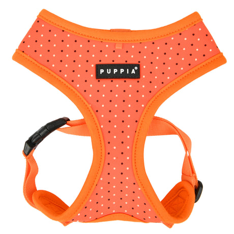 Puppia Bonnie Harness Model A orange ( LARGE ) - Premium hondentuig > honden harnas from Puppia - Just €22.99! Shop now at Frenkiezdogshop