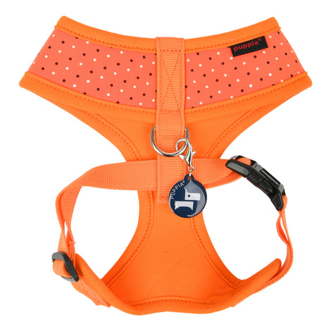 Puppia Bonnie Harness Model A orange ( LARGE ) - Premium hondentuig > honden harnas from Puppia - Just €22.99! Shop now at Frenkiezdogshop