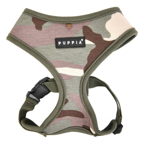 Puppia Lance Harness Model A camo ( X - Large ) hondentuig > honden harnas > model A Small
