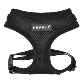 Puppia Superior Harness Model A Black hondentuig > honden harnas > model A Small