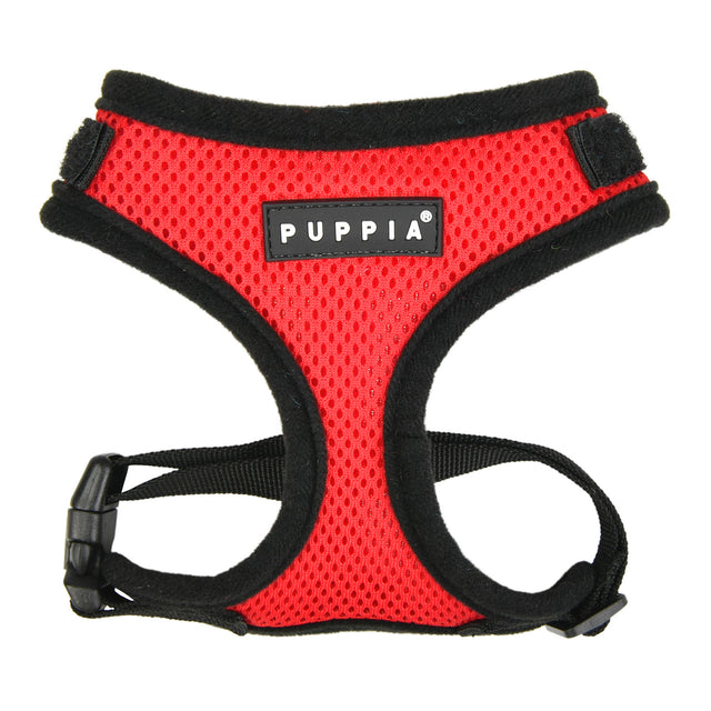 Puppia Superior Harness Model A Red - Premium hondentuig > honden harnas from Puppia - Just €21.99! Shop now at Frenkiezdogshop