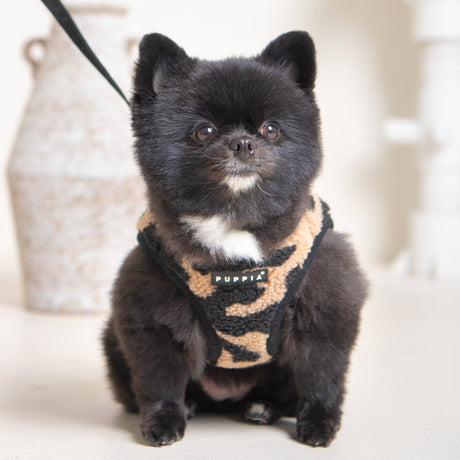 Puppia Serval Harness Model A Beige hondentuig > honden harnas > model C Small