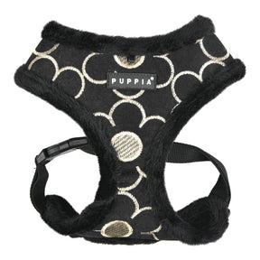 Puppia Florent Harness Model A Black hondentuig > honden harnas > model A Small