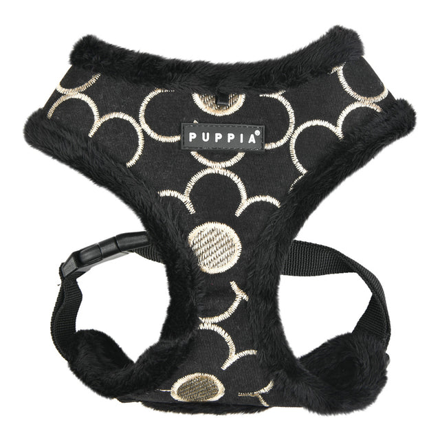 Puppia Florent Harness Model A Black - Premium hondentuig > honden harnas from Puppia - Just €29.99! Shop now at Frenkiezdogshop