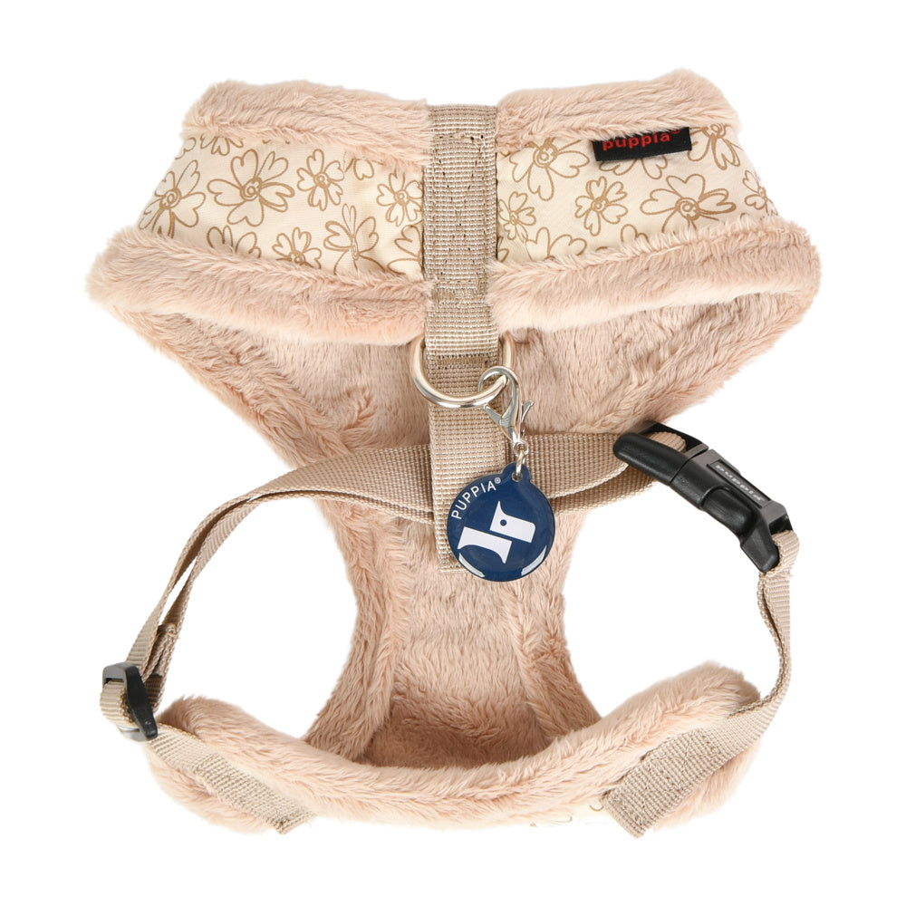 Puppia Hepatica  Harness Model A Beige - Premium hondentuig > honden harnas from Puppia - Just €26.99! Shop now at Frenkiezdogshop