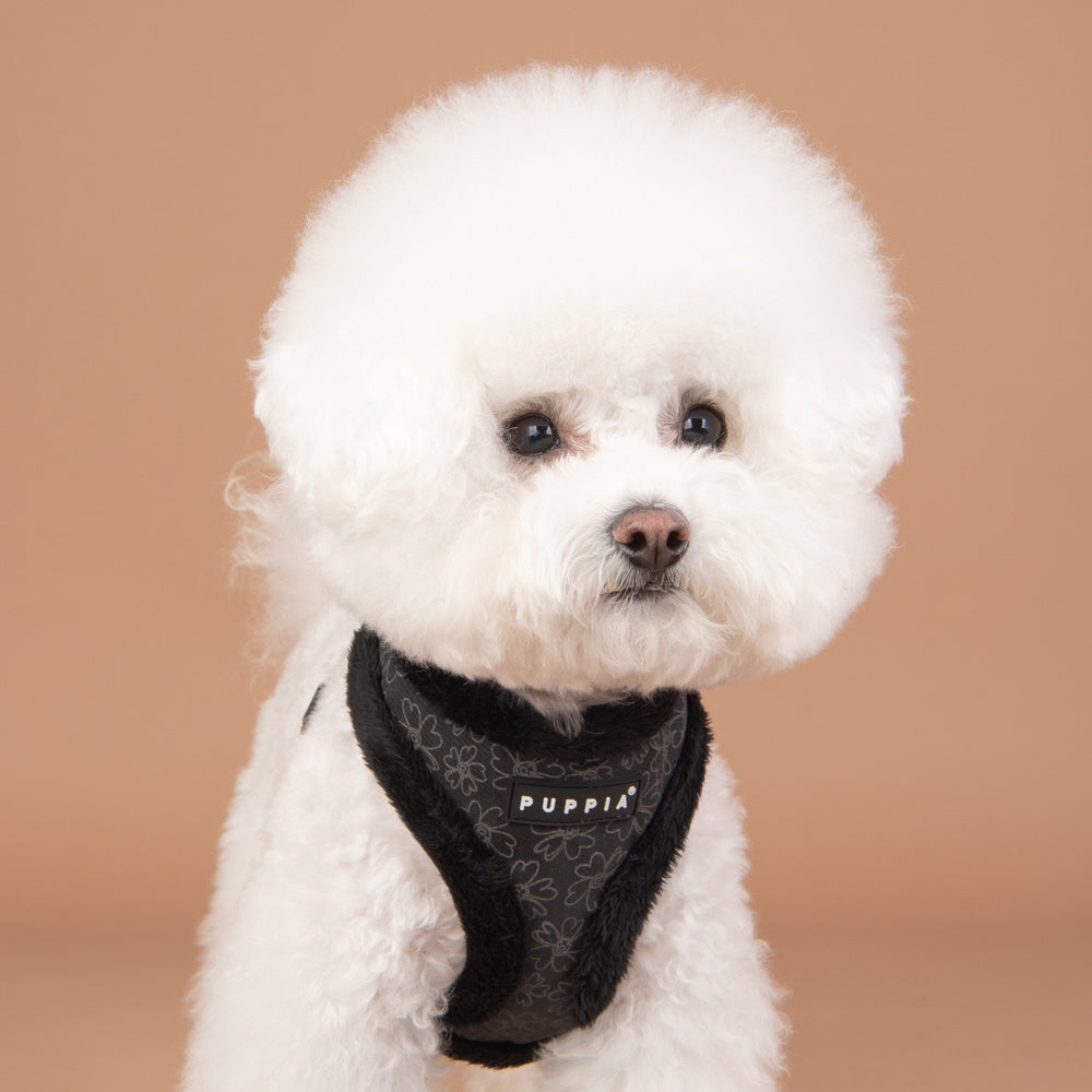 Puppia Hepatica  Harness Model A Black - Premium hondentuig > honden harnas from Puppia - Just €26.99! Shop now at Frenkiezdogshop