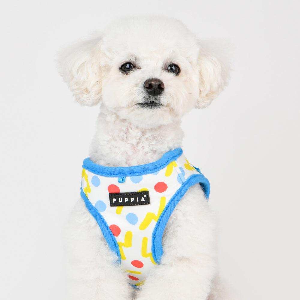 Puppia Fete Harness Model A Blue - Premium hondentuig > honden harnas from Puppia - Just €24.99! Shop now at Frenkiezdogshop