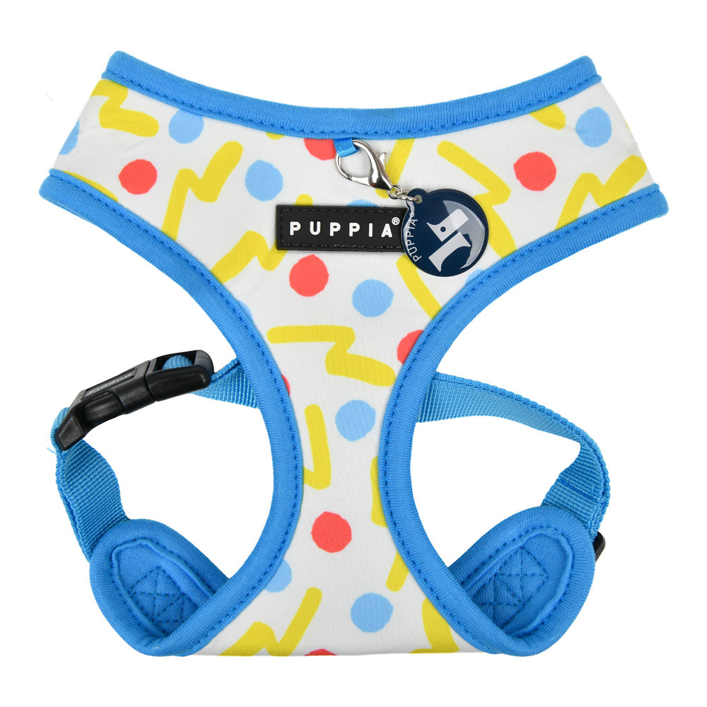 Puppia Fete Harness Model A Blue - Premium hondentuig > honden harnas from Puppia - Just €24.99! Shop now at Frenkiezdogshop