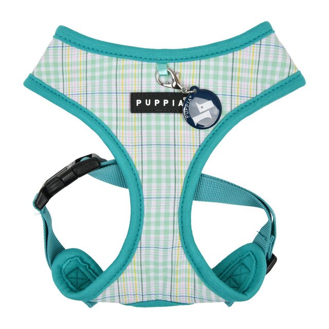 Puppia Luke Harness Model A Aqua ( X-Large ) - Premium hondentuig > honden harnas from Puppia - Just €27.99! Shop now at Frenkiezdogshop