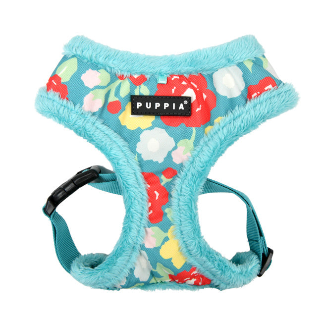 Puppia Alyssa Harness Model A Aqua - Premium hondentuig > honden harnas from Puppia - Just €26.99! Shop now at Frenkiezdogshop