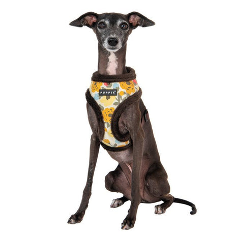 Puppia Alyssa Harness Model A Brown hondentuig > honden harnas > model A Small