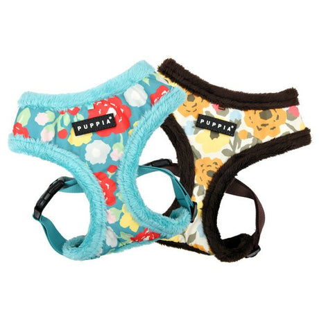 Puppia Alyssa Harness Model A Aqua hondentuig > honden harnas > model A Small