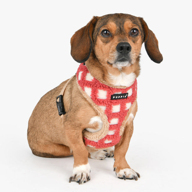 Puppia Stefan Harness Model A Coral - Premium hondentuig > honden harnas from Puppia - Just €25.99! Shop now at Frenkiezdogshop