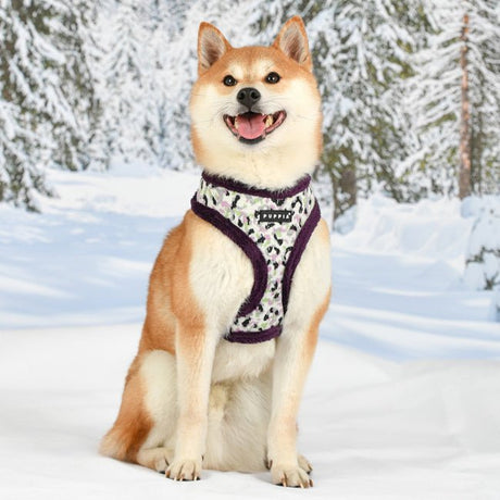Puppia Huxley Harness Model A Purple hondentuig > honden harnas > model A Small