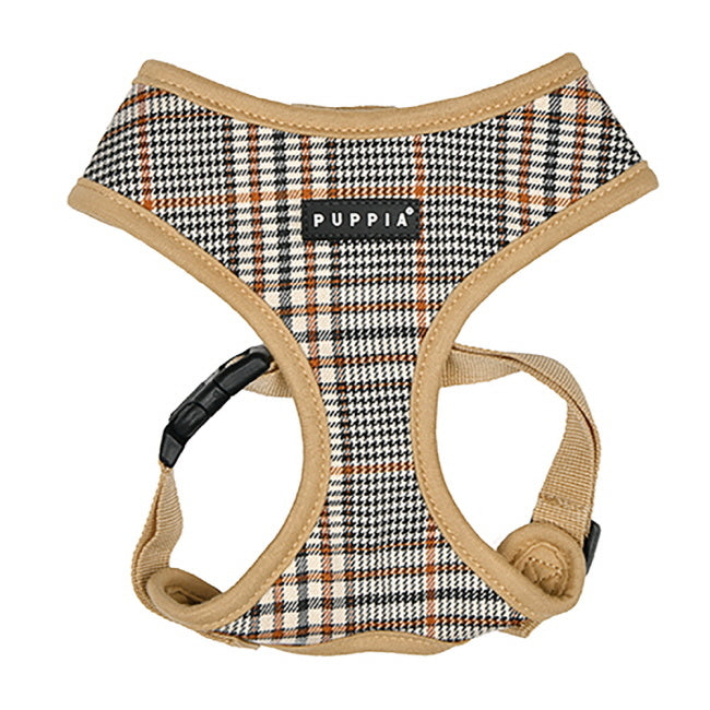 Puppia Lucas  Harness Model A  Beige - Premium hondentuig > honden harnas from Puppia - Just €26.99! Shop now at Frenkiezdogshop