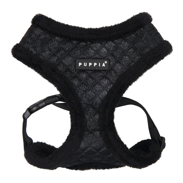 Puppia Douglas Harness model A Black - Premium hondentuig > honden harnas from Puppia - Just €26.99! Shop now at Frenkiezdogshop