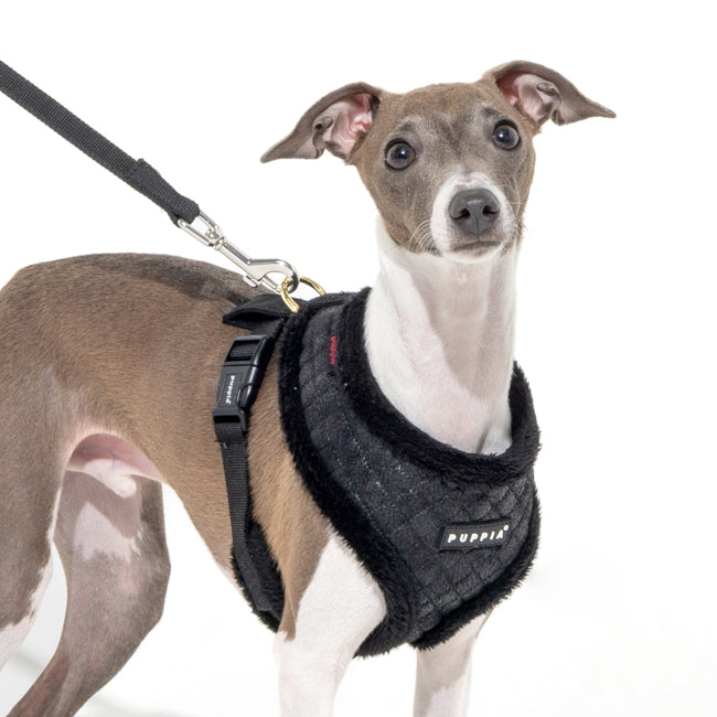 Puppia Douglas Harness model A Black - Premium hondentuig > honden harnas from Puppia - Just €26.99! Shop now at Frenkiezdogshop