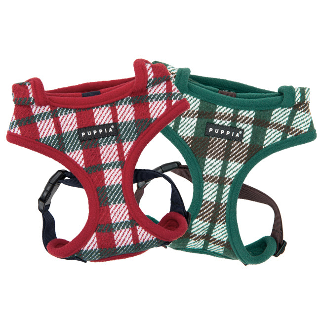 Puppia Festive Harness model A Red - Premium hondentuig > honden harnas from Puppia - Just €31.99! Shop now at Frenkiezdogshop