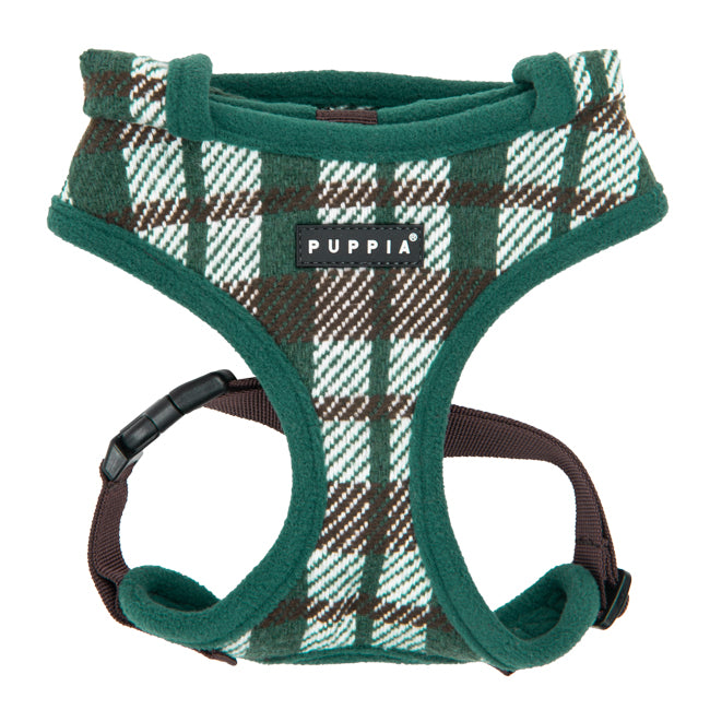 Puppia Festive Harness model A Green