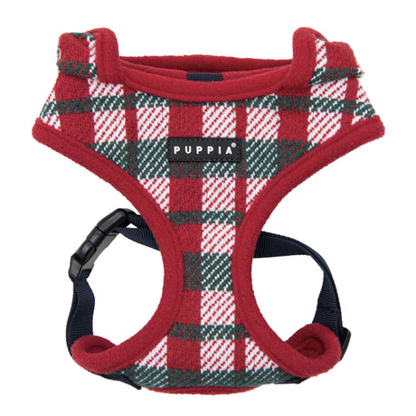 Puppia Festive Harness model A Red - Premium hondentuig > honden harnas from Puppia - Just €31.99! Shop now at Frenkiezdogshop