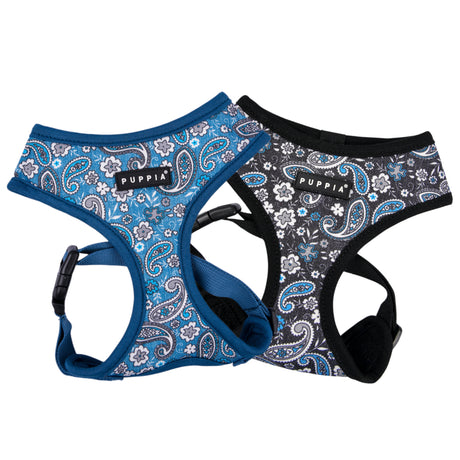 Puppia Cynthia Harness Model A Blue hondentuig > honden harnas > model A Small