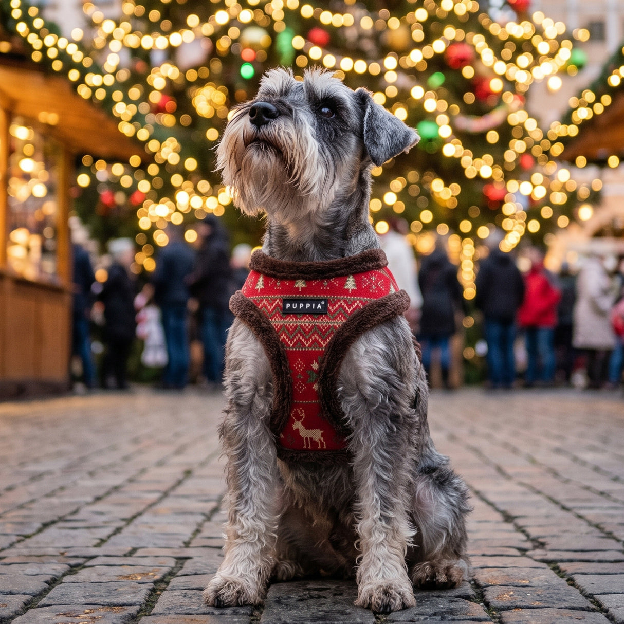 Puppia Rhapsodia Harness Model A - Brown