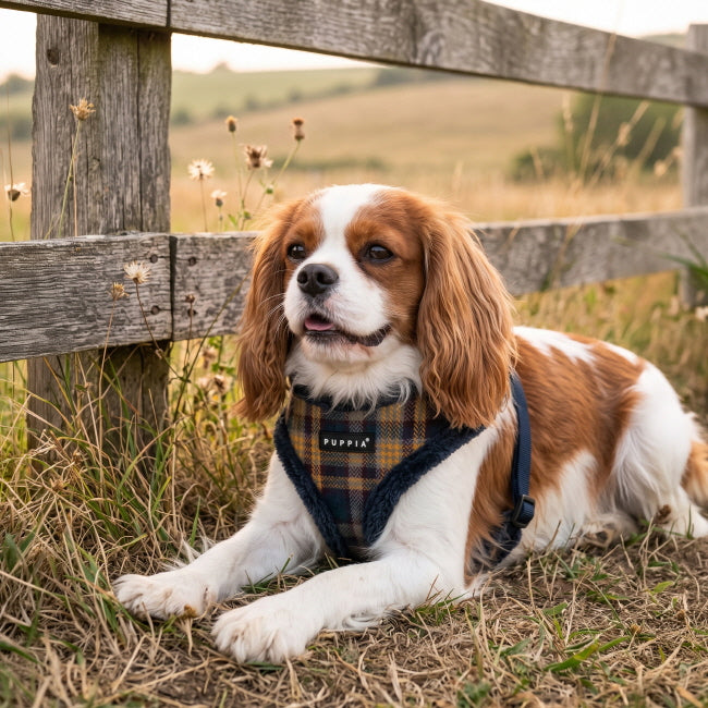 Puppia Adonissa Harness Model A - Navy