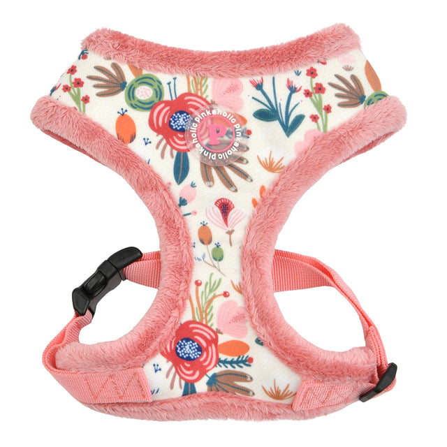 Pinkaholic Fleur Harness Indian Pink - Premium hondentuig > honden harnas from Pinkaholic - Just €27.99! Shop now at Frenkiezdogshop