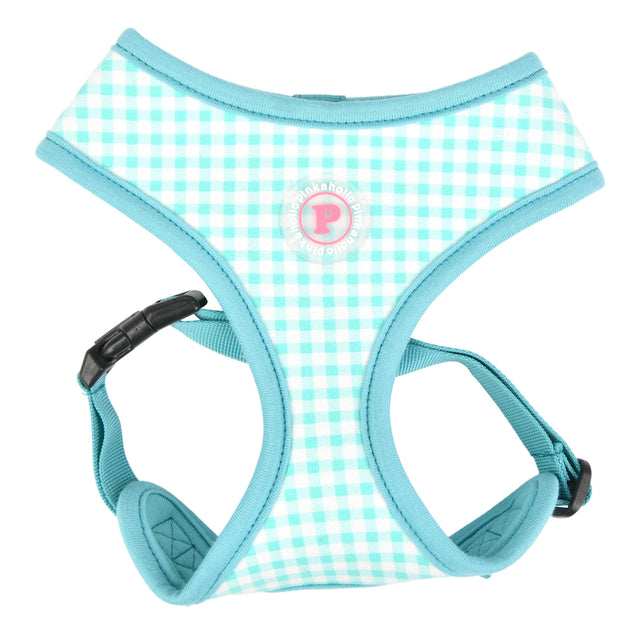 Pinkaholic Alaia harness Aqua - Premium hondentuig > honden harnas from Pinkaholic - Just €26.99! Shop now at Frenkiezdogshop