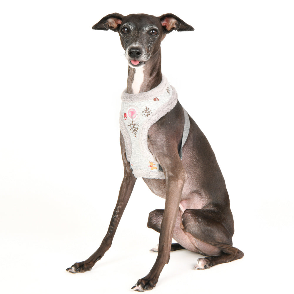 Pinkaholic Eira Harness Melange Grey - Premium hondentuig > honden harnas from Pinkaholic - Just €27.99! Shop now at Frenkiezdogshop