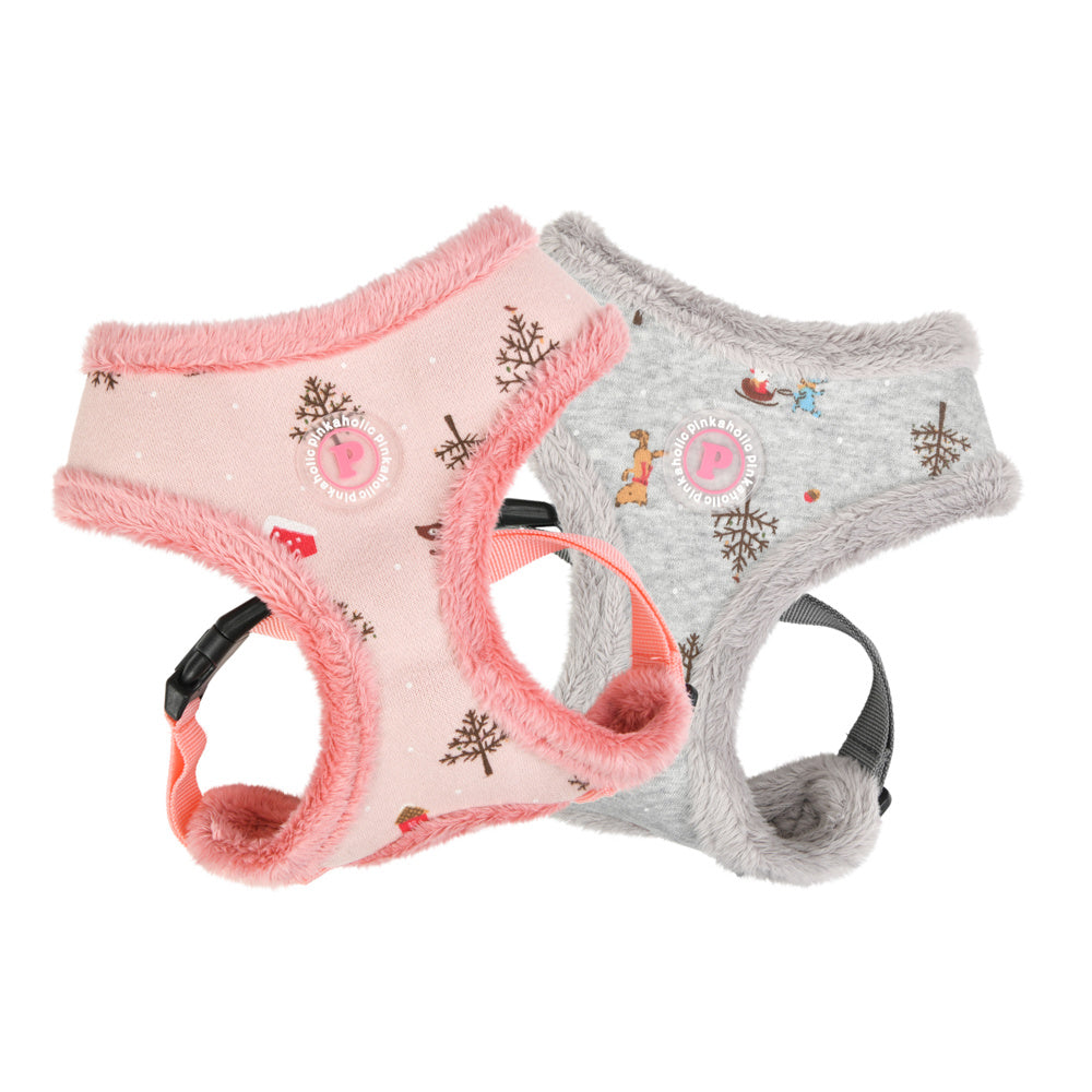 Pinkaholic Eira Harness Melange Grey - Premium hondentuig > honden harnas from Pinkaholic - Just €27.99! Shop now at Frenkiezdogshop