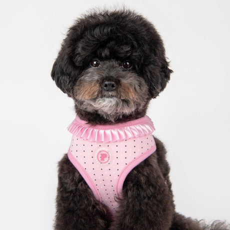 Pinkaholic Mila harness Pink hondentuig > honden harnas > model A Small